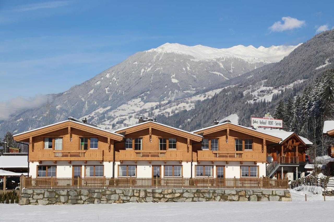 Chalets Hotter - Ferienhaus Mit E-Ladestation Zell am Ziller Bagian luar foto